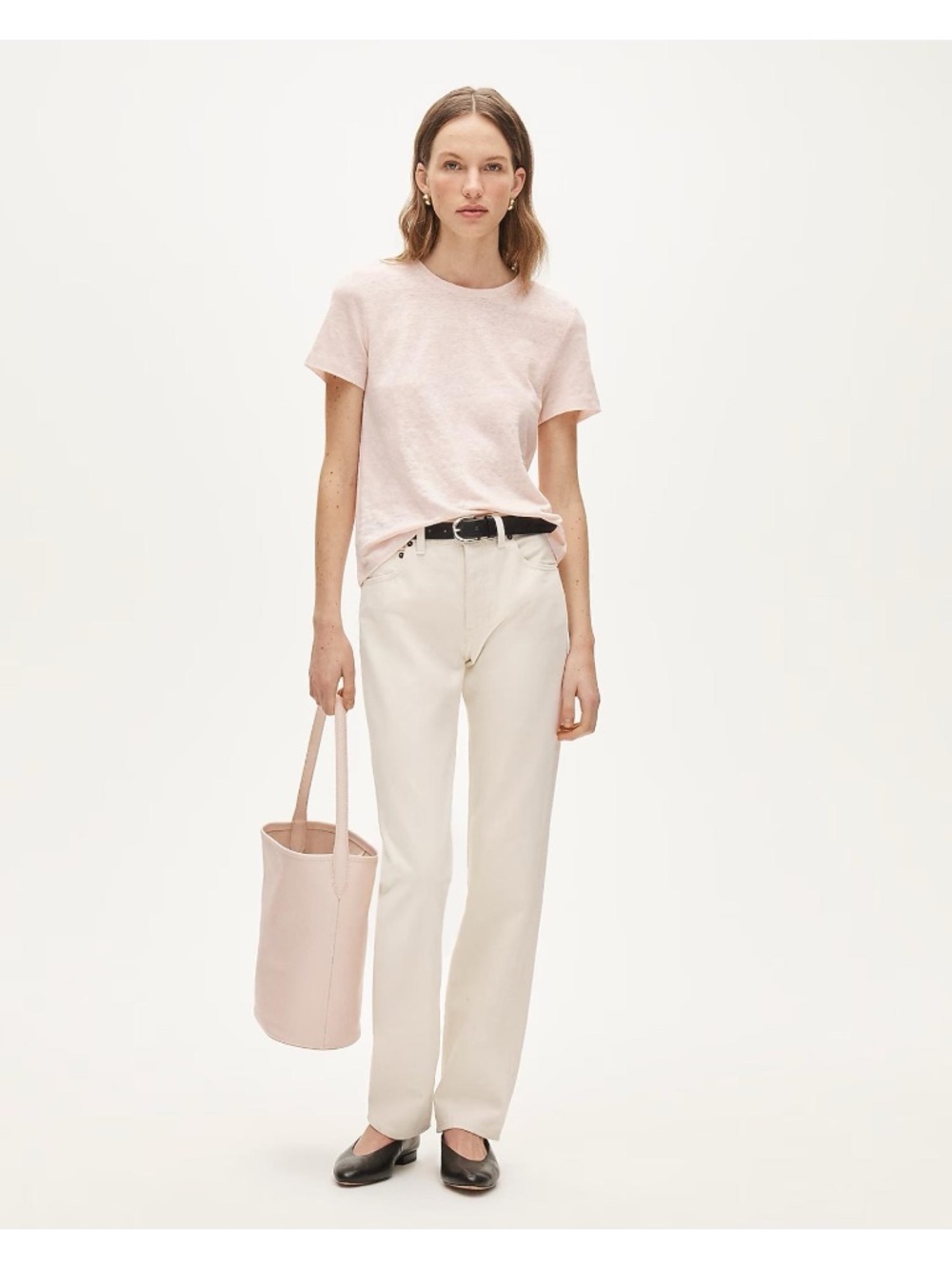 J. Crew New Relaxed Linen T-Shirt NWT - Picture 6 of 7